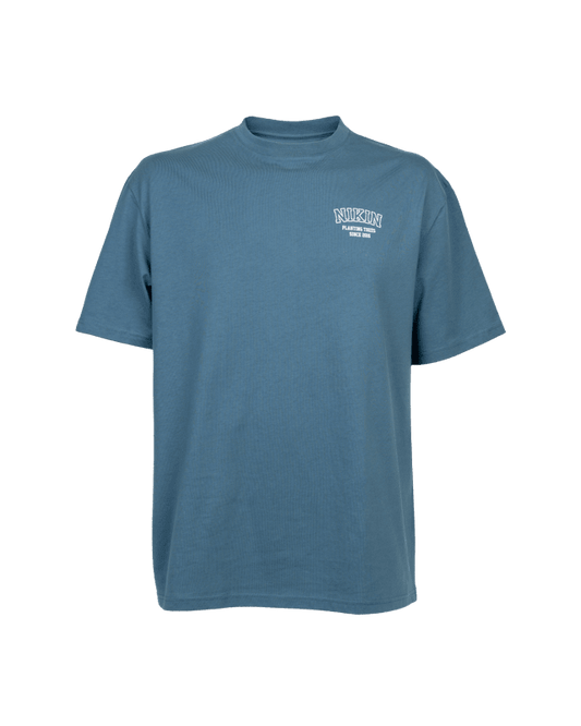 TreeShirt Oversized College - Marine Teal - TSHIRT - NIKIN