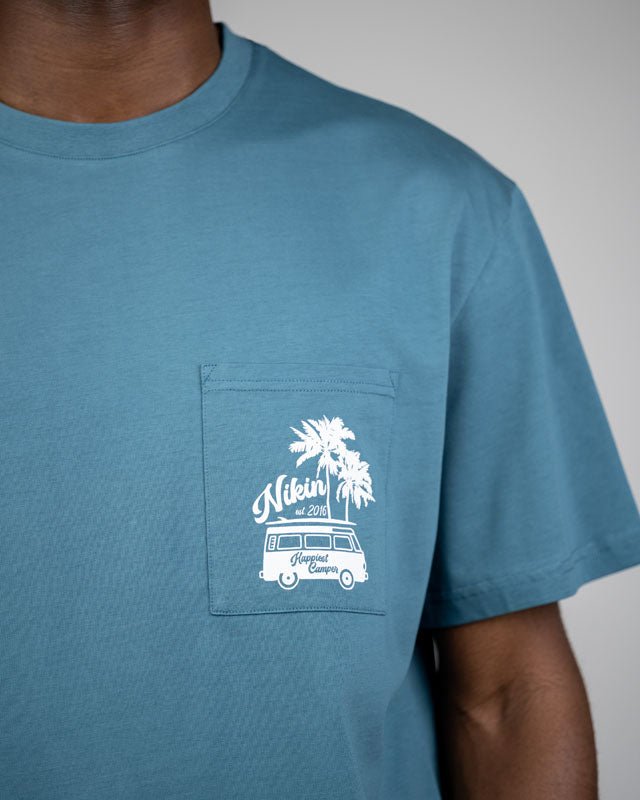 TreeShirt Pocket Summer - Faded Teal - TSHIRT - NIKIN