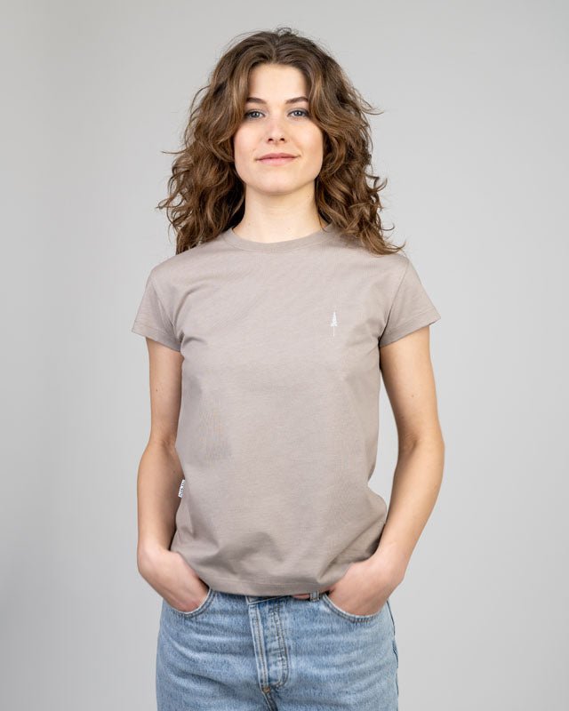 TreeShirt Women - Taupe - TSHIRT - NIKIN