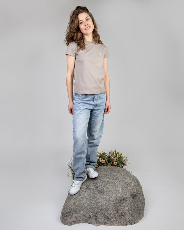 TreeShirt Women - Taupe - TSHIRT - NIKIN