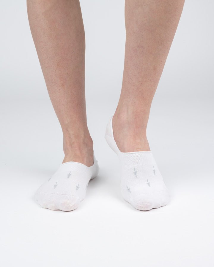 TreeSock ultrashort Allover - White - SOCKS - NIKIN