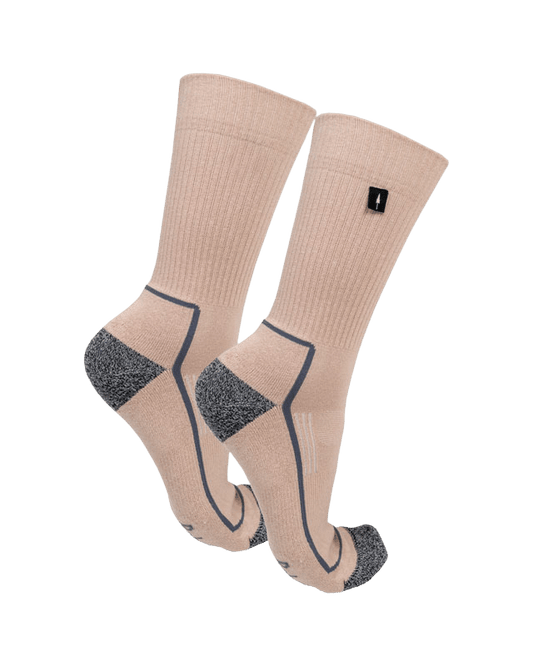 TreeSocks Hiking - Beige - CHAUSSURES - NIKIN