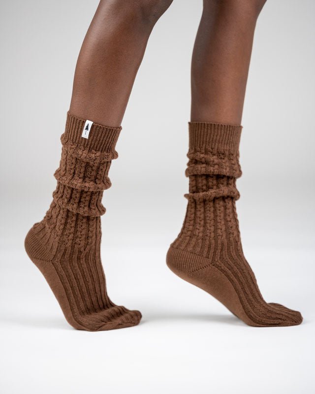 TreeSocks Knitted Cosy - Walnut - SOCKS - NIKIN