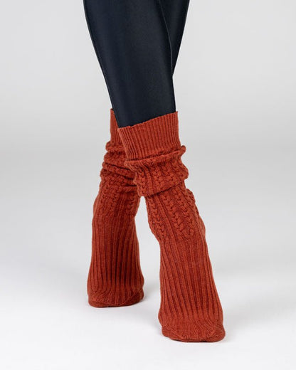 TreeSocks Knitted Cosy - Rust - CHAUSSURES - NIKIN
