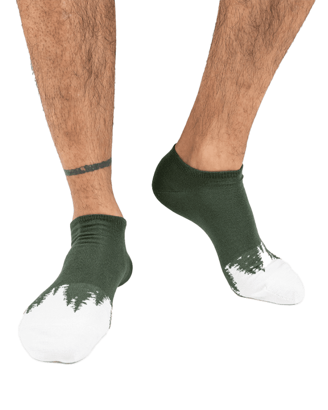 TreeSocks Short Forest - Green - SOCKS - NIKIN