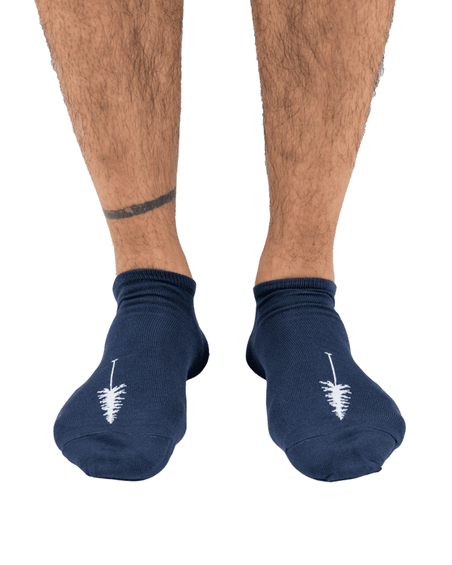 TreeSocks Short Single - Navy - SOCKS - NIKIN