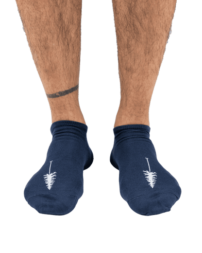 TreeSocks Short Single - Navy - SOCKS - NIKIN