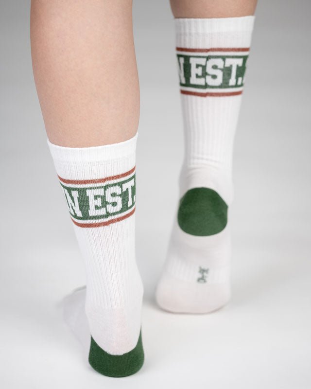 TreeSocks Young College - Blanc - SOCKS - NIKIN