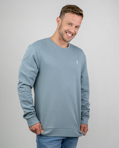 TreeSweater - Bleu - SWEATER - NIKIN
