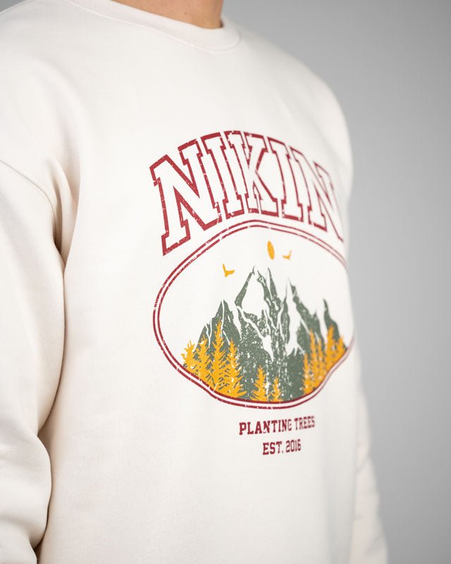 TreeSweater Alpenglow Relaxed - Chalk - SWEATER - NIKIN