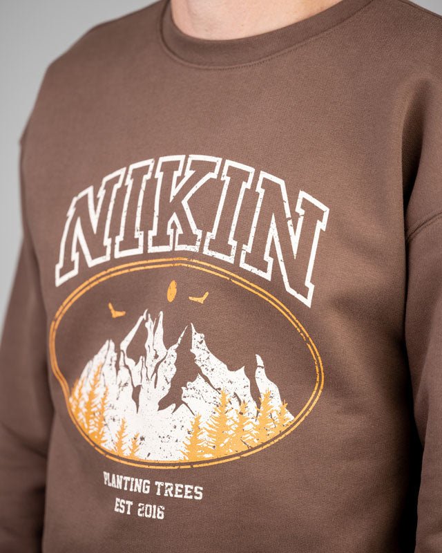 TreeSweater Alpenglow Relaxed - Walnut - SWEATER - NIKIN