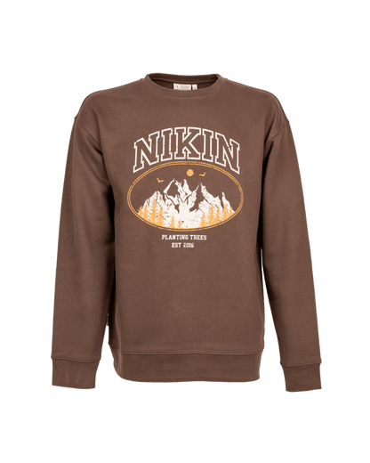 TreeSweater Alpenglow Relaxed - Walnut - SWEATER - NIKIN