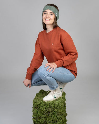 TreeSweater Relaxed - Brick - SWEATER - NIKIN