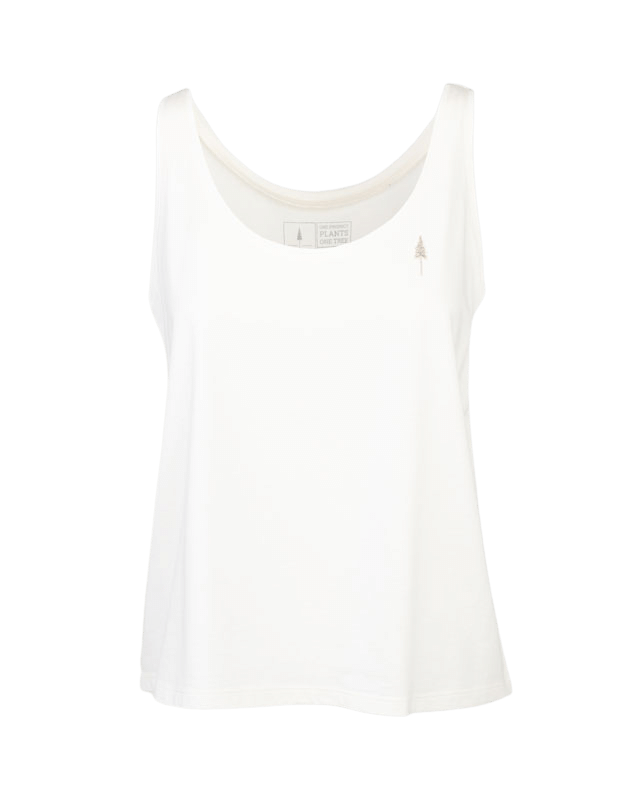 TreeTop Relaxed Femmes - Blanc - TOP - NIKIN