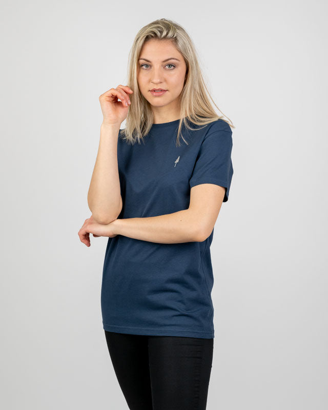 Navy | Basic Unisex - T-Shirt - NIKIN EU