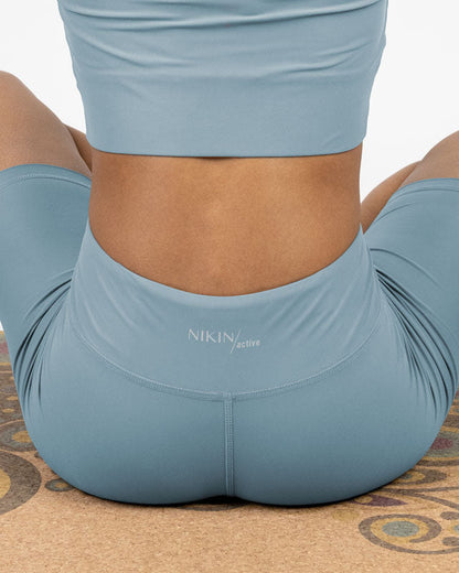 Light Blue | TreeShorts Leggings Active Women - Shorts - NIKIN